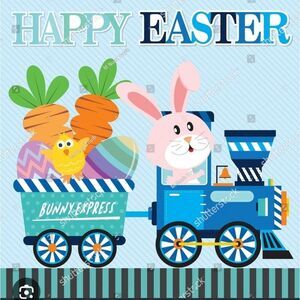 The Carrot Express Easter Train By Sue Dreamer *INCOMPLETE